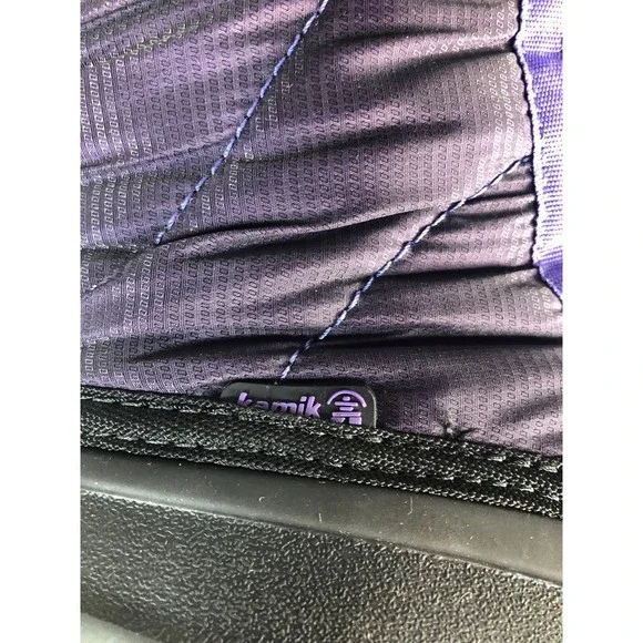 Kamik Size 2 Purple Winter Snow Boot - Picture 2 of 9